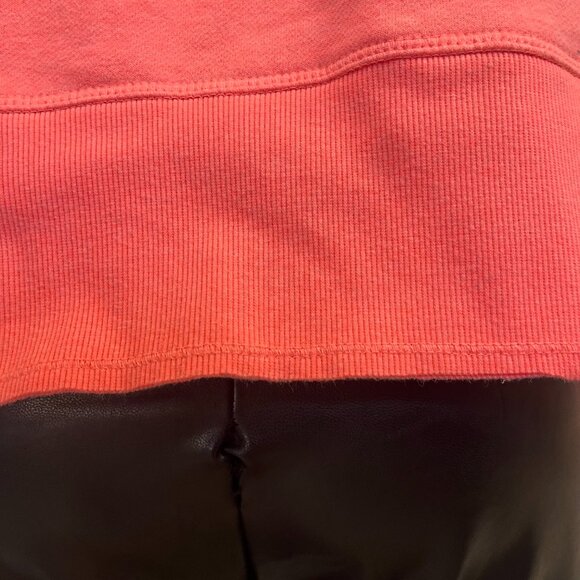 Calvin Klein Performance Hoodie Womens Small Hot Orange Cropped Casual - Picture 7 of 8
